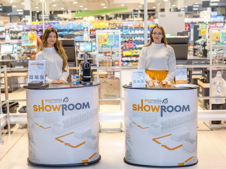 Showroom in-store médií představil čtyři desítky nosičů