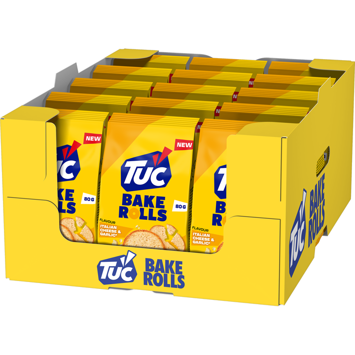 TUC Bake Rolls rozšiřují portfolio: Novinky, které rozhýbou kategorii slaných snacků