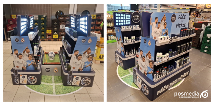 Shop-in-shop Nivea: Péče o vítěze