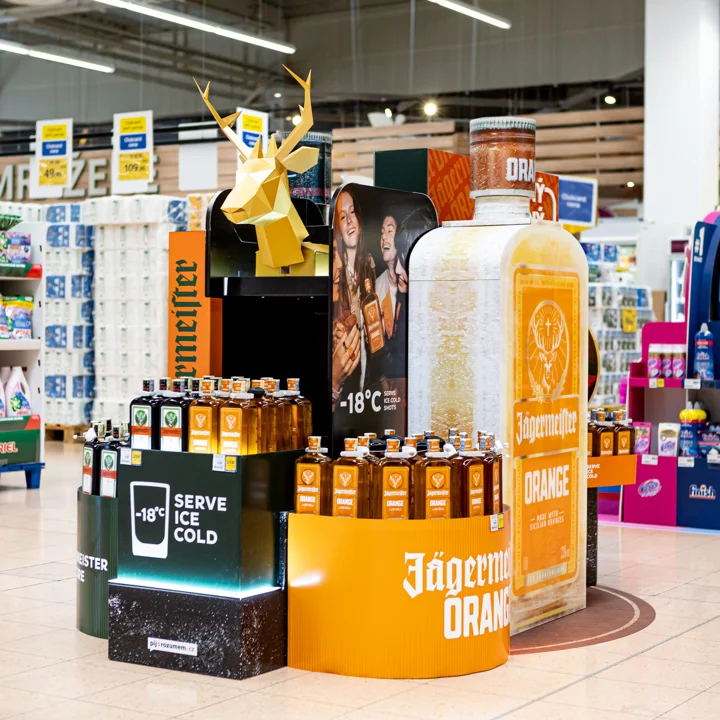 Jägermeister v instore: od kořenů značky k atmosféře noci