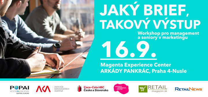 JAKÝ BRIEF,  TAKOVÝ VÝSTUP - Workshop