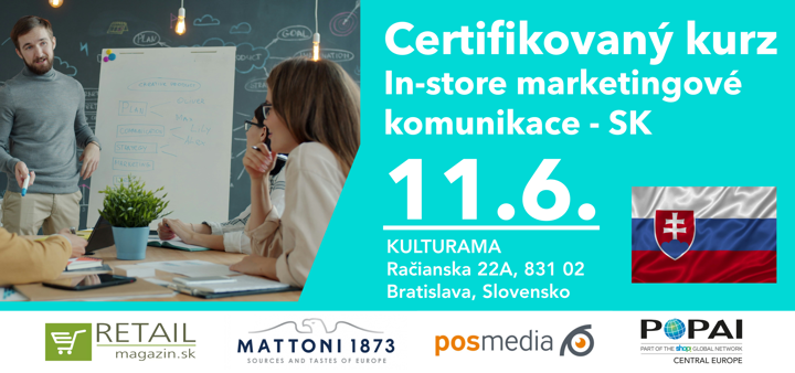 Certifikovaný kurz In-store marketingové komunikace - SK
