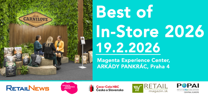 Best of In-Store 2026 - přehlídka nejúspěšnějších retailových projektů