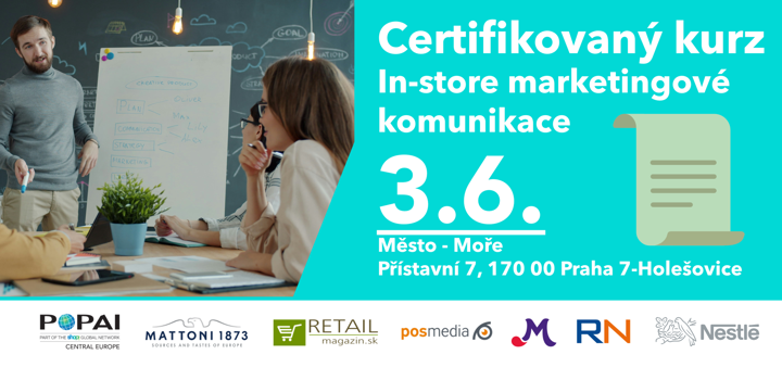 Certifikovaný kurz In-store marketingové komunikace